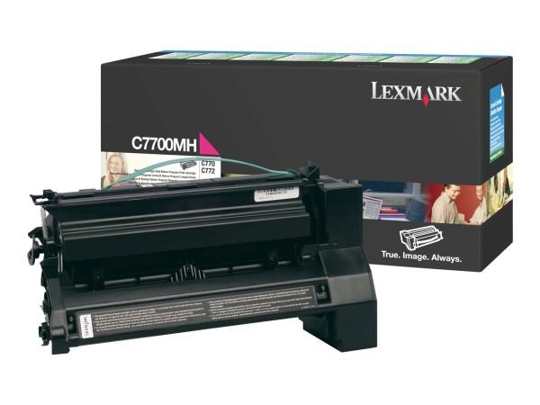 LEXMARK Magenta Tonerpatrone LCCP, LRP C7700MH