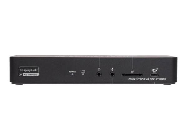 SONNET Echo 13 Triple 4K Display Dock (schwarz) ECHO-DK3M-TB