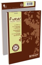 Calligraphe Notizblock Forever, A5, 100 Blatt, kariert