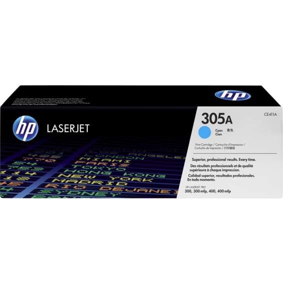 HP TON HP CE411AC No.305A cyan CE411AC