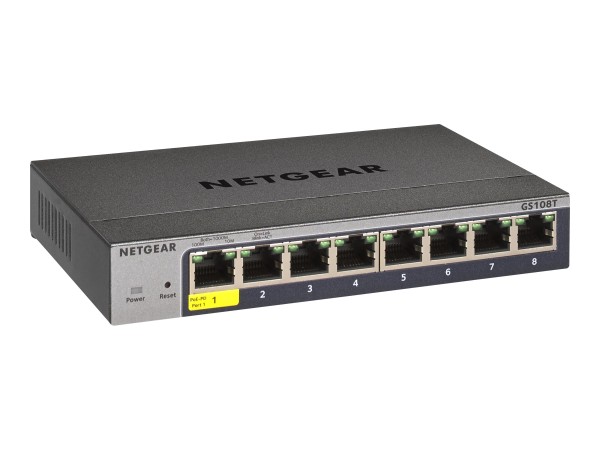 NETGEAR GS108Tv3 8-Port GS108T-300PES