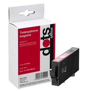 DOTS DOTS magenta Druckerpatrone kompatibel zu HP 903XL (T6M07AE)