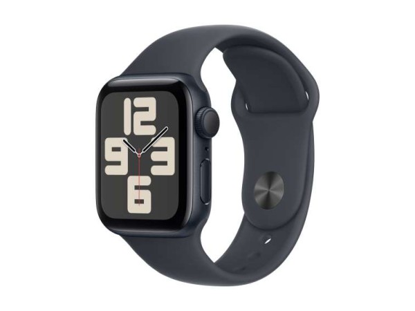 APPLE Watch SE GPS 40mm Midnight Aluminium Case with Midnight Sport Band - MXE73QF/A