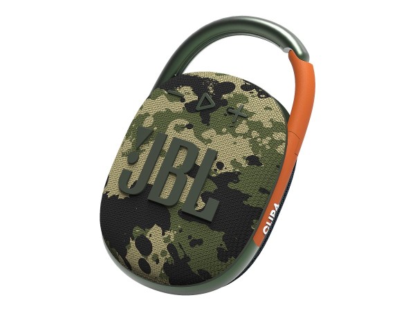 HARMAN KARDON JBL Clip 4 Bluetooth Lautsprecher Wasserfest, Staubfest Camouflage