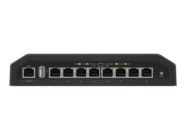 UBIQUITI NETWORKS Net Switch 1000T 8P Ubiquiti TOUGHSwitch TS-8-PRO PoE PRO 8-Port