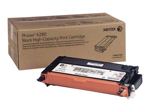 XEROX Phaser 6280 Schwarz Tonerpatrone 106R01395