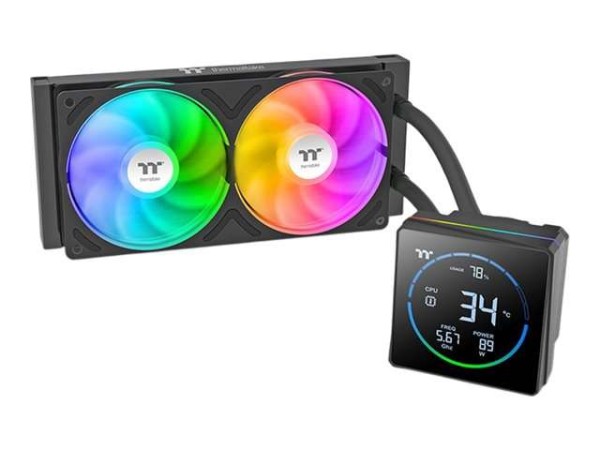 THERMALTAKE TH240-S V3 ARGB Sync Black AiO-Wasserkühlung CL-W469-PL12SW-A