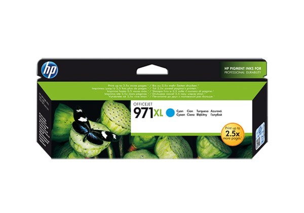 HP 971XL - Tintenpatrone Original - Cyan - 86,5 ml