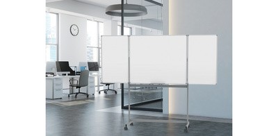 MAUL Mobile Weißwand-Klapptafel MAULstandard, 1.000x1.500 mm