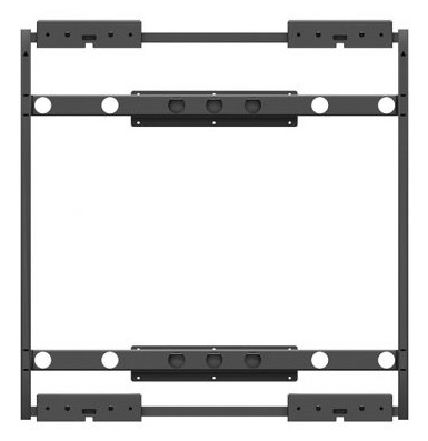 HAGOR HAGOR WH OH 85 Portrait Wandhalterung fuer SAMSUNG OH85-Serie Portrait Format moeglich hochwetterfes
