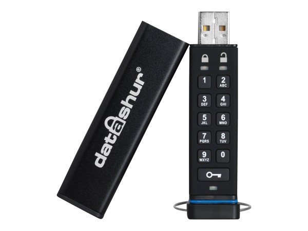 ISTORAGE iStorage datAshur Secure USB Flash Drive 8 GB Black
