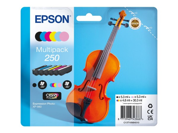 EPSON EPSON Multipack 6-colours 250 Ink