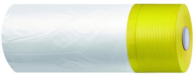 WESTEX Kombi Mask 2in1 Gewebeband, 1.400 mm x 20 m, gelb