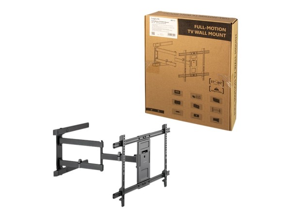 LOGILINK TV-Wandhalterung neigbar/schwenkbar/drehbar 37-80" BP0113