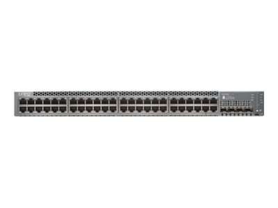 JUNIPER EX2300 48-port 10/100/1000BaseT PoE+ - 4 x 1/10G SFP/SFP+ EX2300-48P