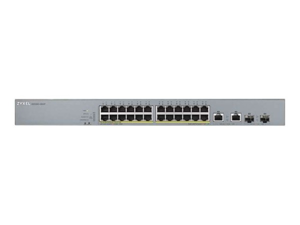 ZYXEL Switch 26x GS1350-26HP PoE long range 375W GS1350-26HP-EU0101F