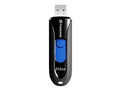 TRANSCEND TRANSCEND 512GB USB 3.1 Pen Drive Capless Black