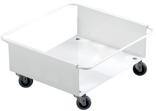 DURABLE Fahrwagen DURABIN TROLLEY 90, Farbe: weiß