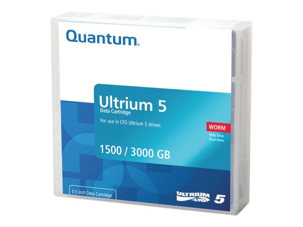 QUANTUM QUANTUM data cartridge LTO5 Ultrium WORM pre-labeled (nur in 20er Mengen)