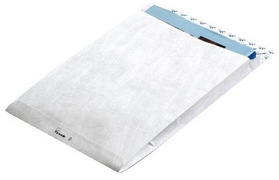 Tyvek Faltenversandtaschen C4, ohne Fenster, Kleinpackung