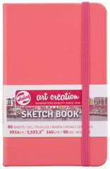 ROYAL TALENS Art Creation Skizzenbuch, 120 x 120 mm, rosa