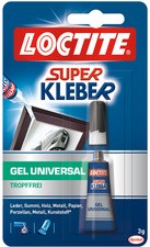 LOCTITE Superkleber Gel, 3 g Tube, auf Blisterkarte