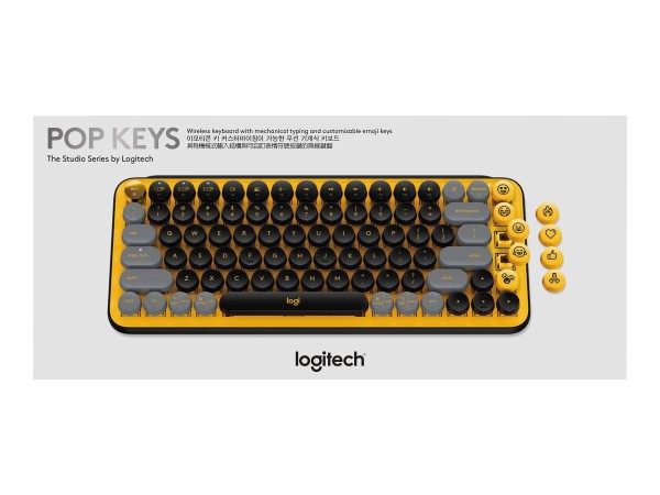 LOGITECH LOGITECH POP KEYS WRLS MECH.KEYB. EMOJI