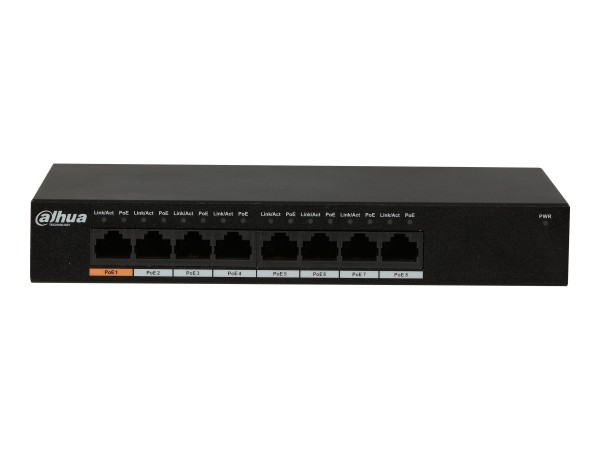DAHUA DH-PFS3008-8GT-96 Unmanaged 8 1000M Yes Switch DAHUA DH-PFS3008-8GT-9 DH-PFS3008-8GT-96