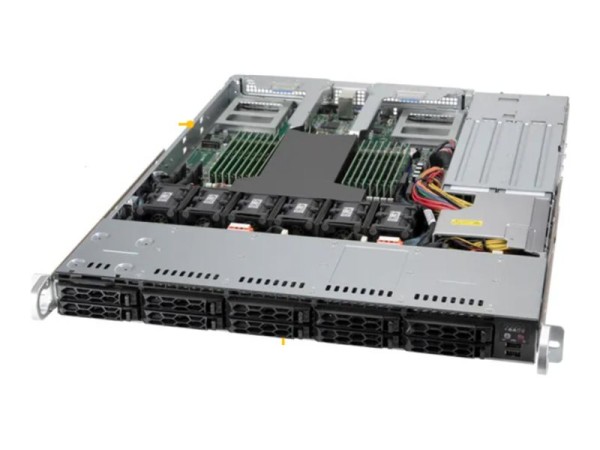 SUPERMICRO 1U H12SSW-AN6 10x2.5" Hot-Swap 2x860W AS -1114CS-TNR-EU
