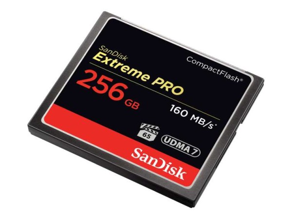SANDISK COMPACT FLASH CARD 256GB SDCFXPS-256G-X46