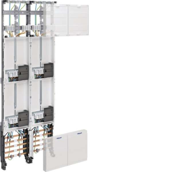 HAGER Komplettfeld 4ZP univ.Z ZK53W7N H1350mm 2-feld ZK53W7N