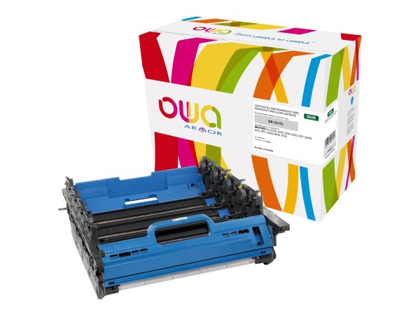 ARMOR OWA Farbe (Cyan, Magenta, Gelb, Schwarz) wiederaufbereitet Trommel Kit