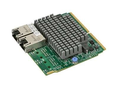 SUPERMICRO Add-on Card AOC-MTG-I2TM SIOM 2 Port 10GbE Ethernet AOC-MTG-I2TM-O