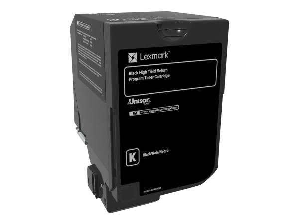 LEXMARK LEXMARK Schwarz Tonerpatrone LCCP, LRP