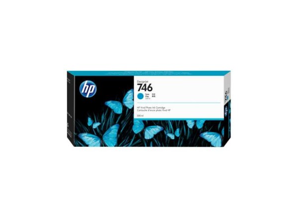 HP 746 300-ML CYAN P2V80A