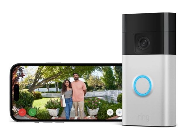 AMAZON AMAZON Ring Video Doorbell Nikkel