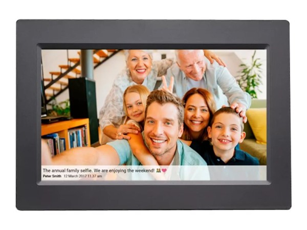 INTER SALES DENVER PFF-1015B, 25,6 cm (10.1"), 1280 x 800 Pixel, IPS, 200 cd/m², JPEG, 16 GB