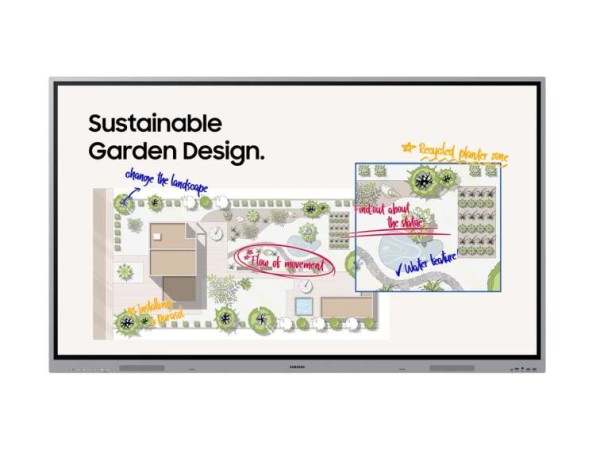 SAMSUNG Interactive Display WE86FX 218cm (86") LH86WEFWLGCXEN