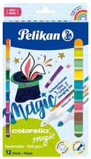 Pelikan Fasermaler colorella magic, 12er Kartonetui