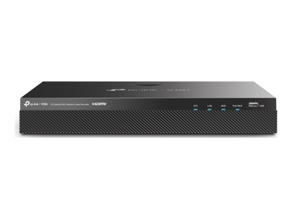 TP-LINK TP-LINK VIGI 16 Channel PoE+ Network Video Recorder- Built in one 2TB HDD