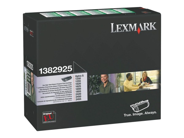 LEXMARK Schwarz Tonerpatrone LRP 1382925