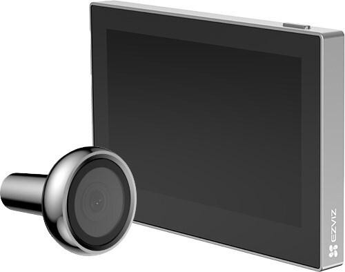 EZVIZ EZVIZ The EZVIZ HP2 is a wire-free smart peephole camera with2200mAh rechargeable lithium battery