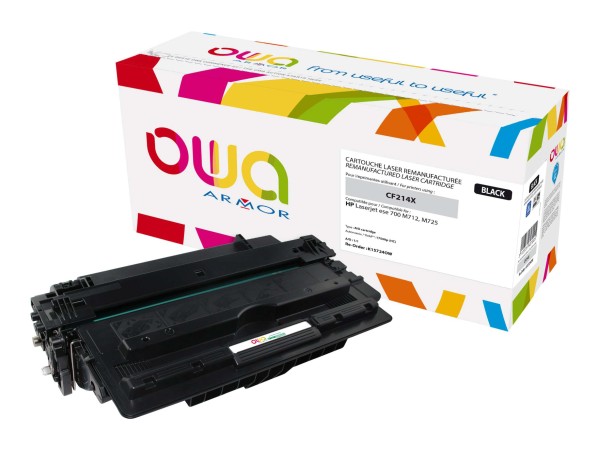OWA Schwarz wiederaufbereitet Tonerpatrone K15724OW