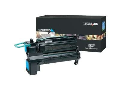 LEXMARK Besonders hohe Ergiebigkeit Cyan Tonerpatrone LCCP C792X2CG