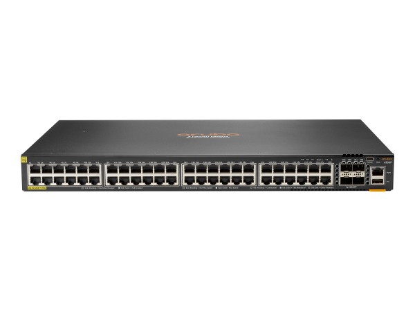 HP ENTERPRISE HPE Aruba CX 6200F 48G Class-4 PoE 4SFP+ 370W Switch EU en JL727B#ABB