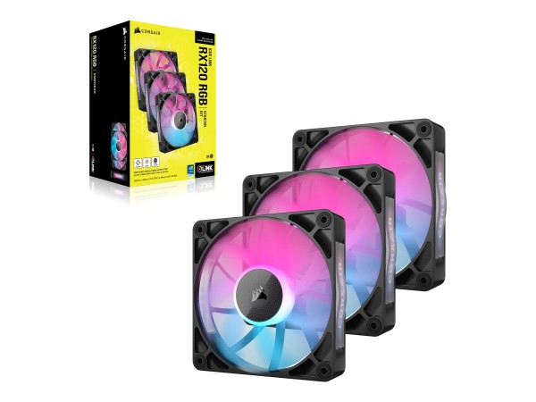 CORSAIR Lüfter 120*120*25 RX120 RGB iCUE Link Triple Kit CO-9051018-WW