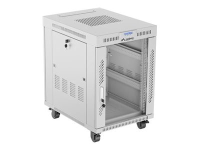 LANBERG LANBERG 19" 15U 600X800 GRAU GLASTÜR LANBERG RACK