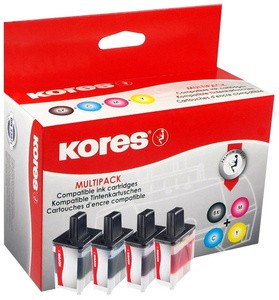 Kores Multi-Pack Tinte G1523KIT ersetzt brother LC-985BK/