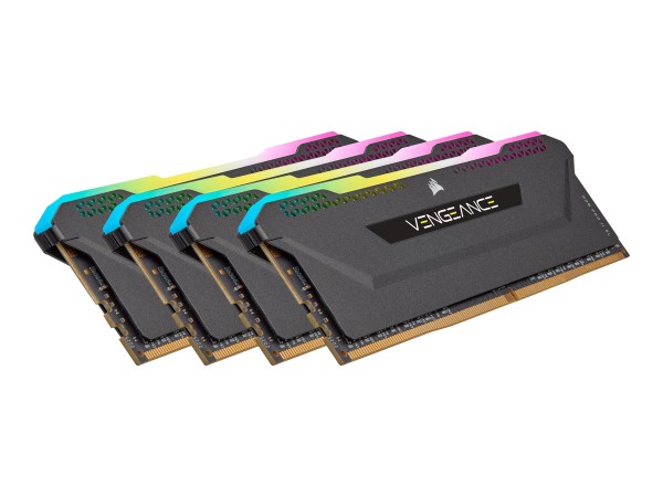 CORSAIR Vengeance RGB PRO 64GB Kit (4x16GB) CMH64GX4M4D3600C18