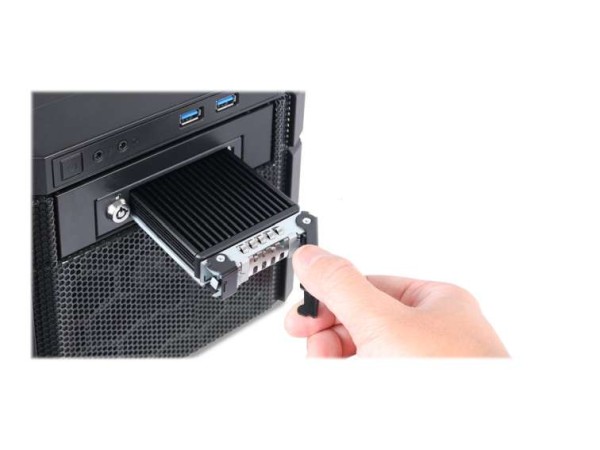ICY DOCK Wechselrahmen M.2 PCIe NVMe MB601M2K-1B